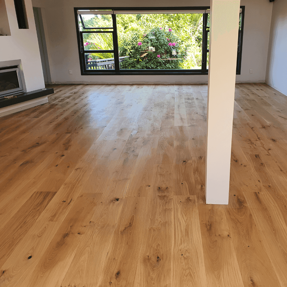 Sanding a Rimu floor in Auckland