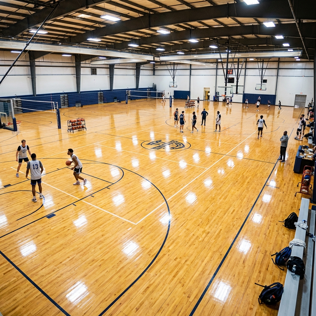 Gym and Sports Floor Sanding in Auckland