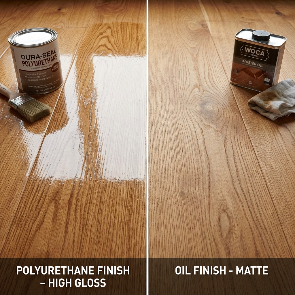 Polyurethane vs. Oil: Choosing the Right Floor Finish